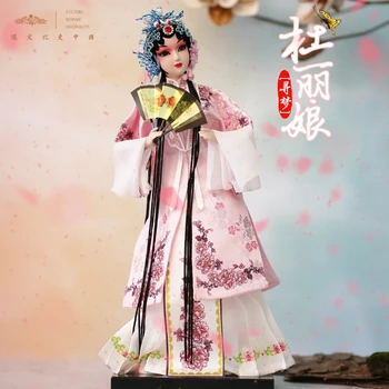 Humanoidný Bábika Nehmotného kultúrneho dedičstva Čínsky Kostým Hračka Ručné Darček Peking Opera Limited Kolekcia