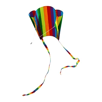 Rainbow Parafoil Kite Polyester Ripstop Lietanie Draka Dieťa Dospelých Vonkajšie Lietajúce Hračka, Kvet